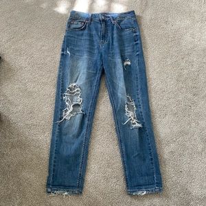 Wild Fable Medium Wash Ripped Jeans